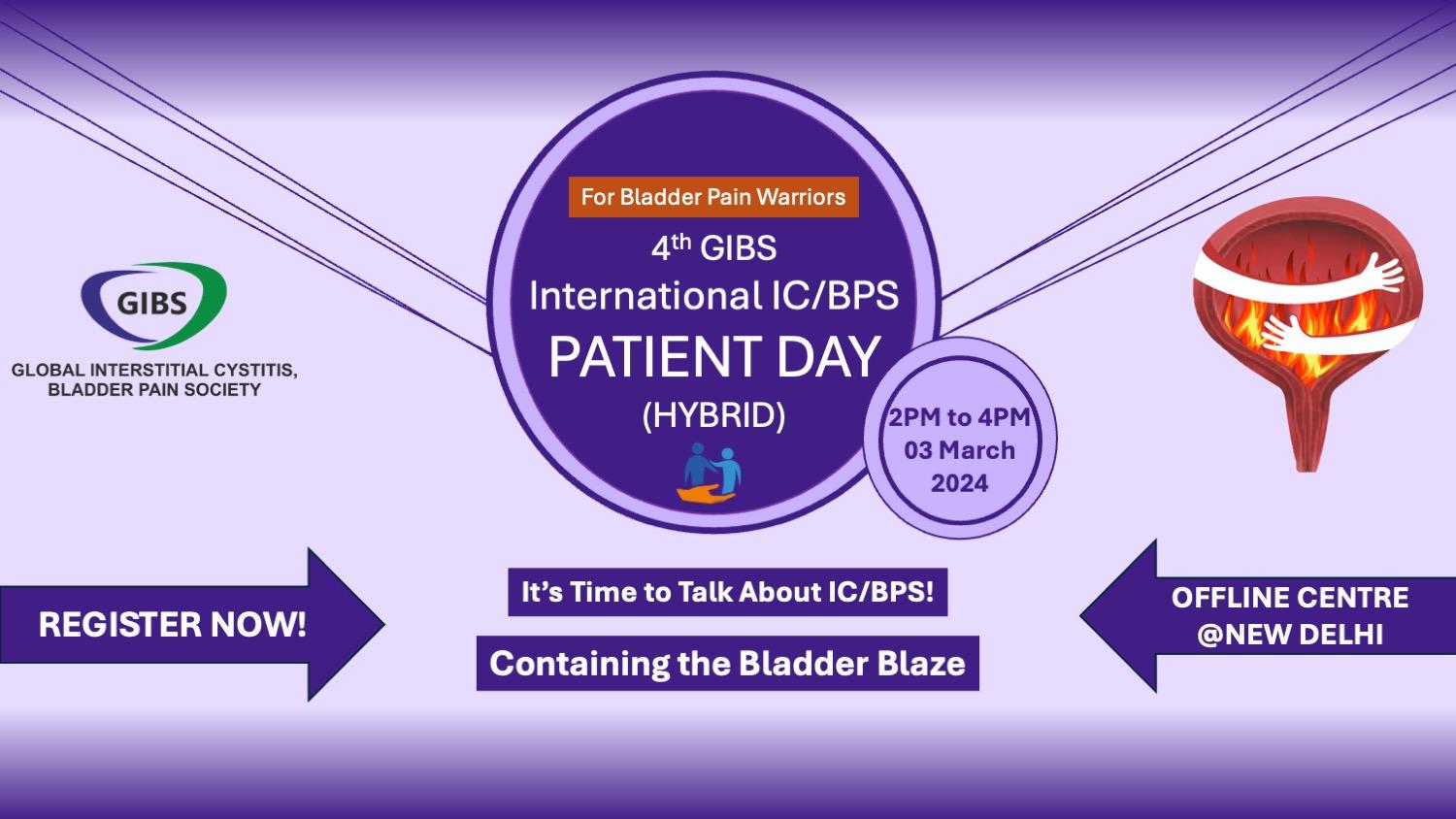 4th GIBS International IC/BPS Patient Day