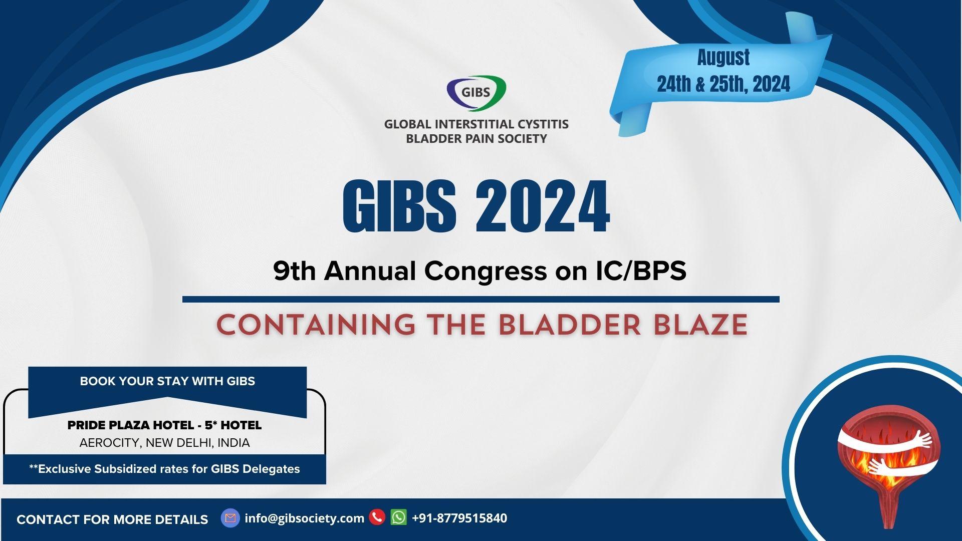 GIBS 2024 - 9th Annual Congress on IC/BPS
