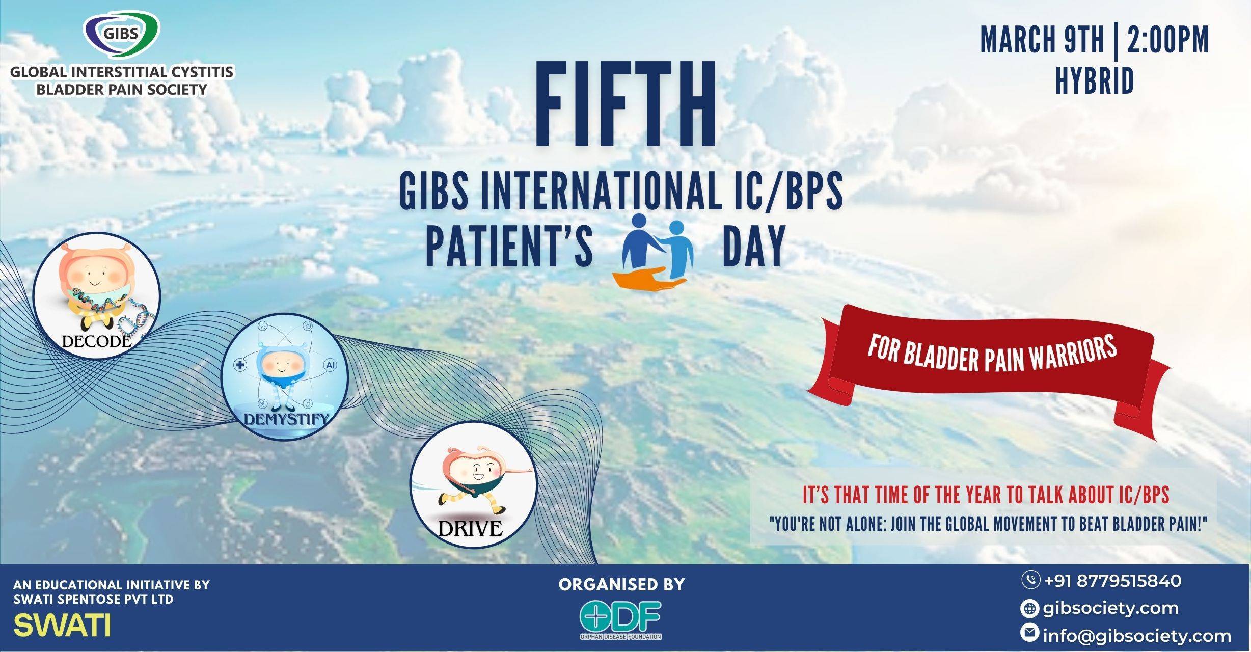 5th GIBS International IC/BPS Patient Day